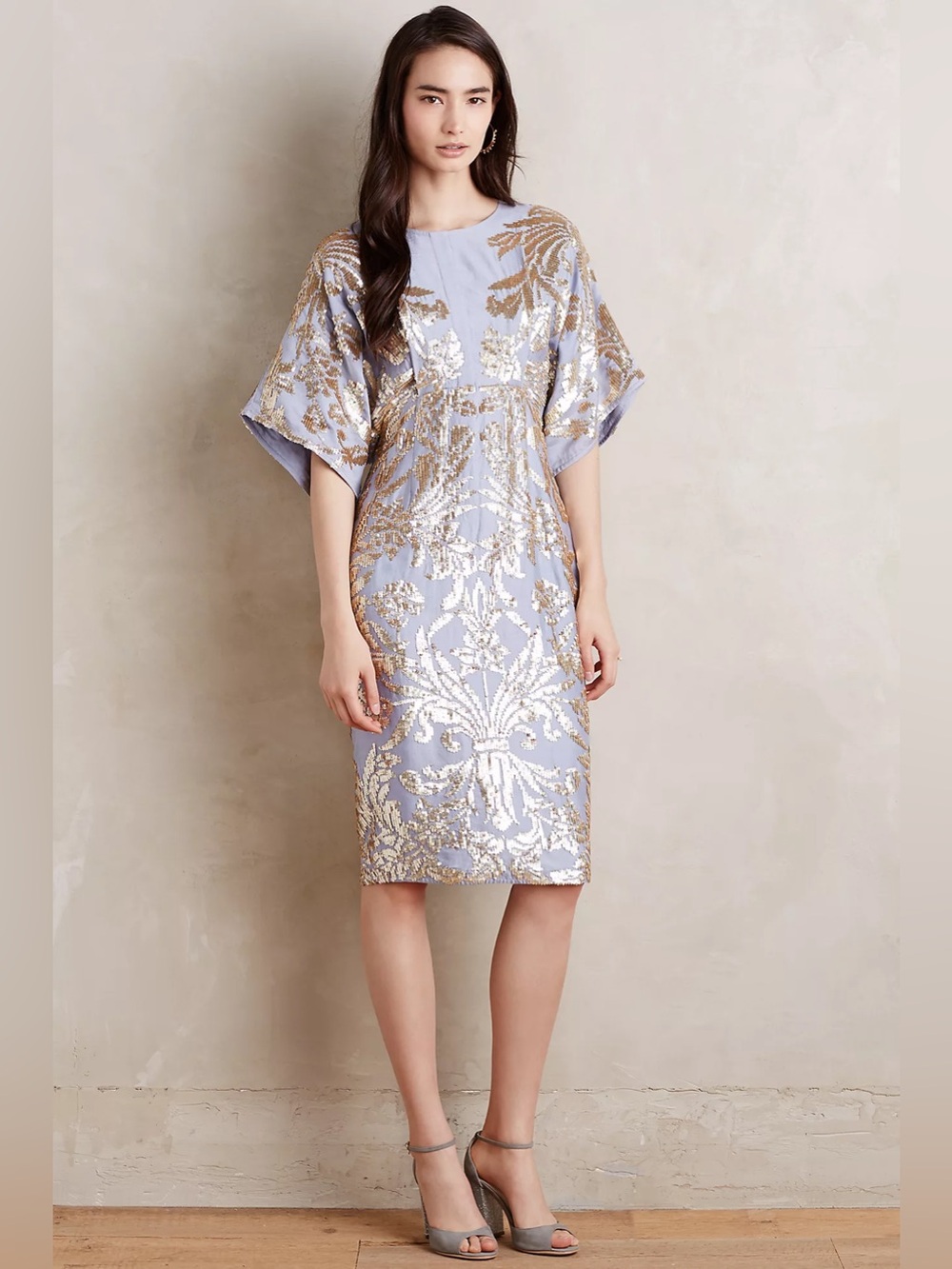 Pankaj & Nidhi Ainkia Kimono Dress